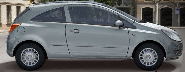 Opel Corsa Wheel Cover, 14 spoke design, 5,5x14'' 