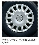 Opel Corsa Wheel Cover, 14 spoke design, 5,5x14'' 